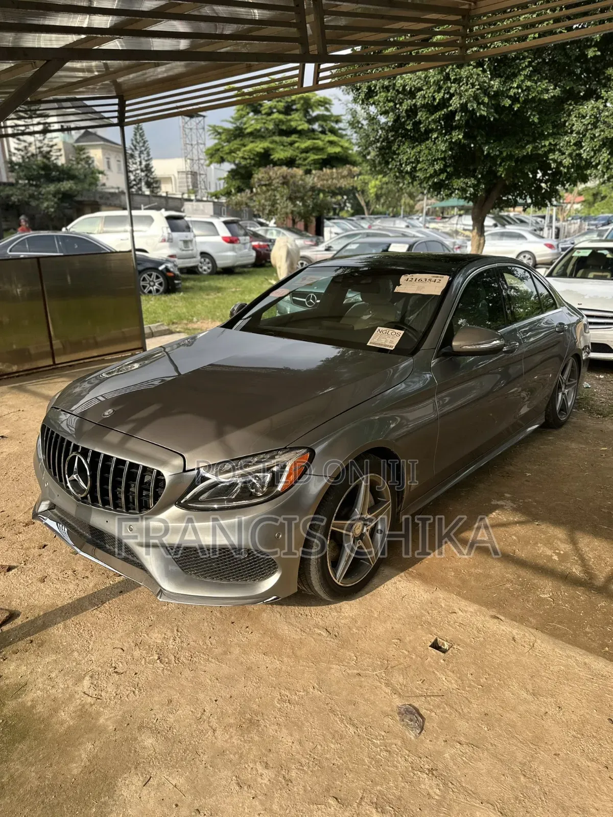 Mercedes-Benz C400 2018 Gray