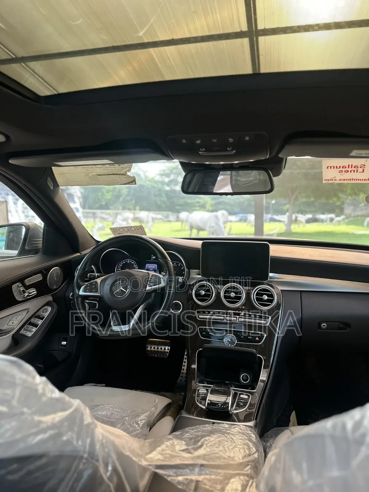 Mercedes-Benz C400 2018 Gray