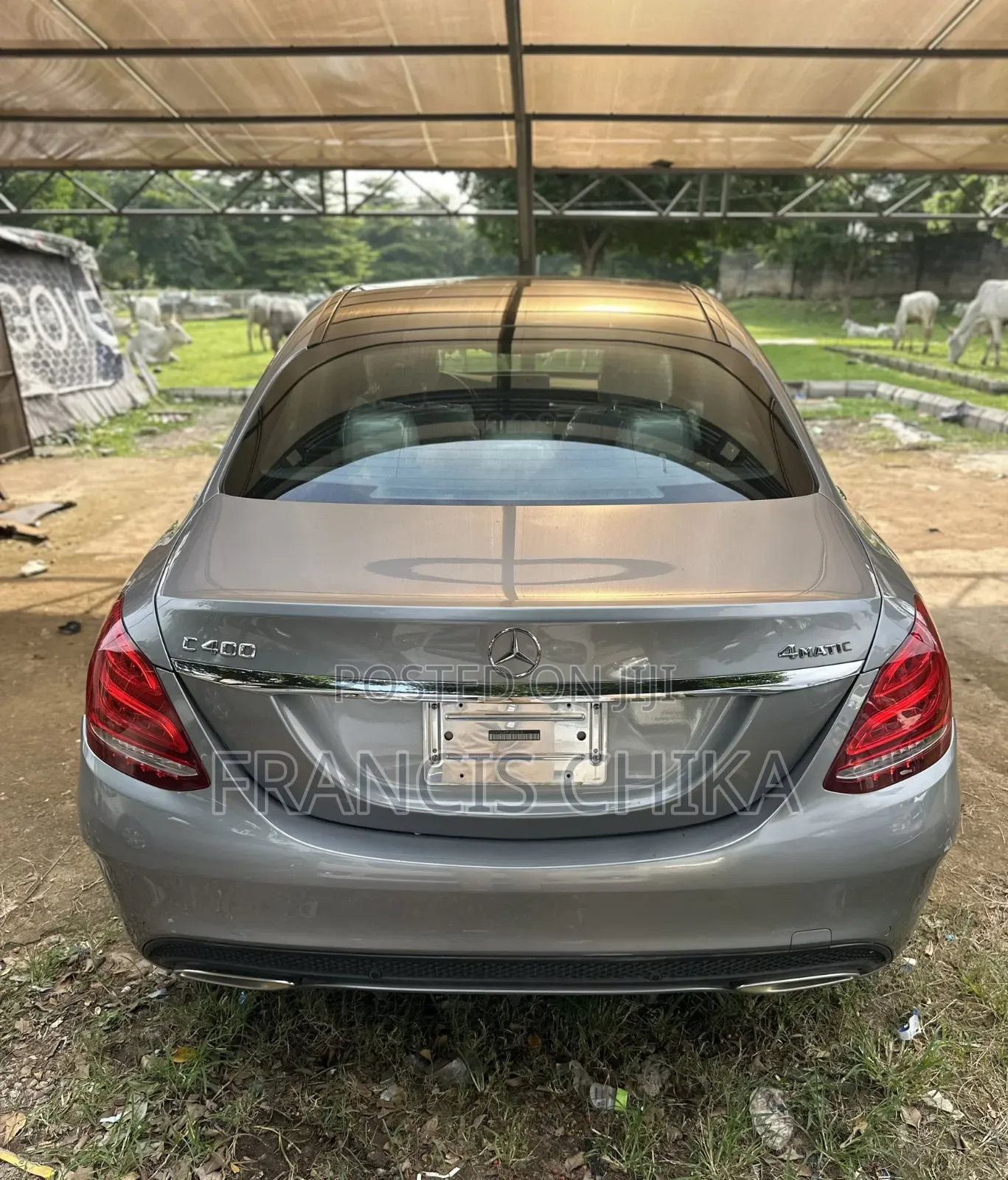 Mercedes-Benz C400 2018 Gray