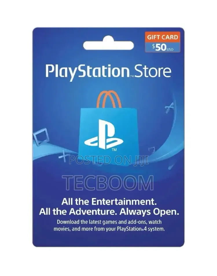Playstation Wallet Gift Card - PSN Card (All Denomination Available)