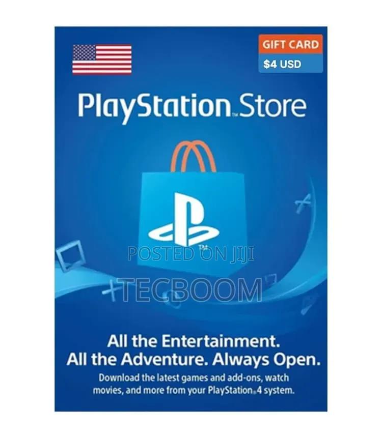 Playstation Wallet Gift Card - PSN Card (All Denomination Available)