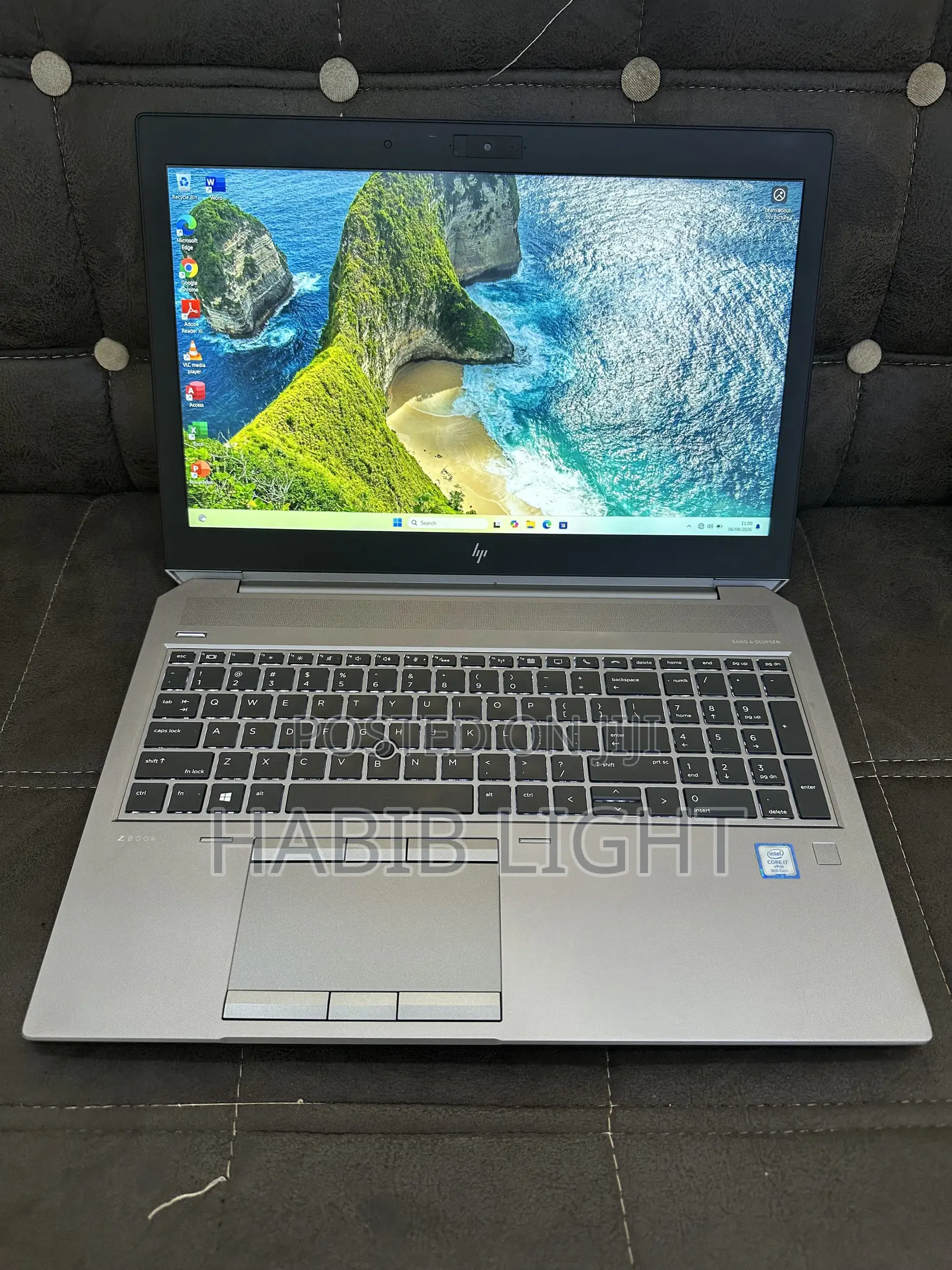 Laptop HP ZBook 15 G5 16GB Intel Core i7 SSD 512GB