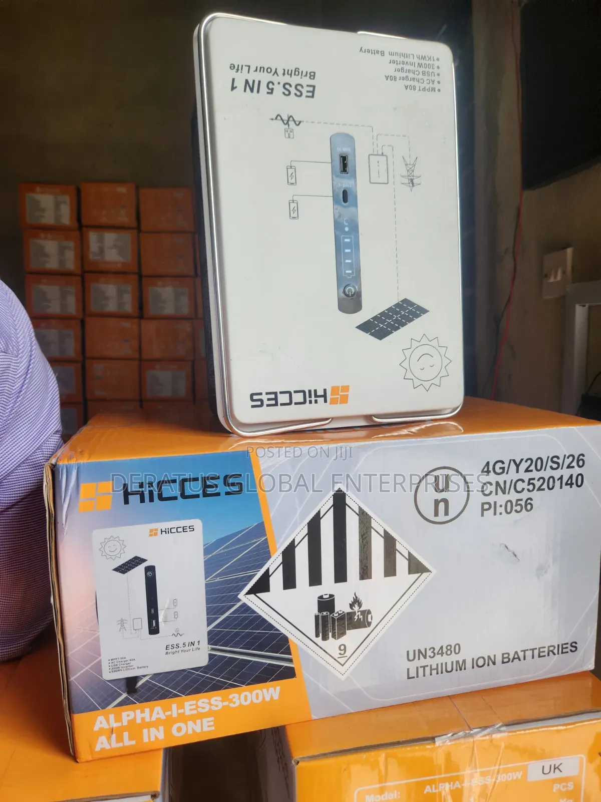 1kwh Home Backup Solar Generator _ HICCES Alpha-I 300W