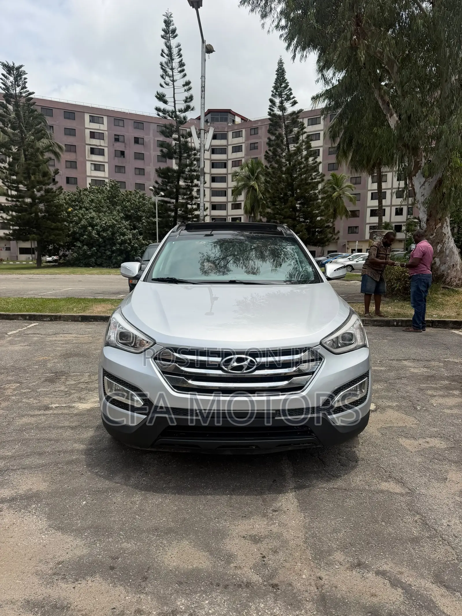 Hyundai Santa Fe 2014 Silver