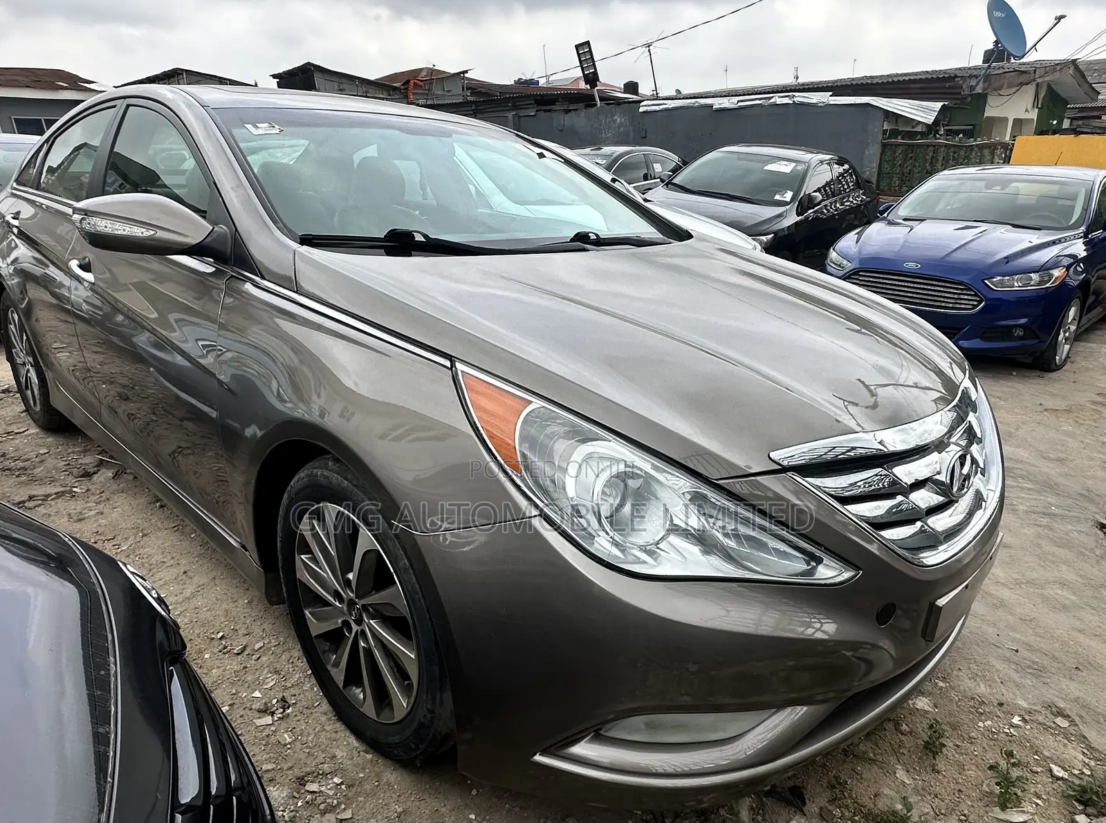Hyundai Sonata Limited 4dr Sedan (2.0L 4cyl Turbo 6A) 2014 Gray