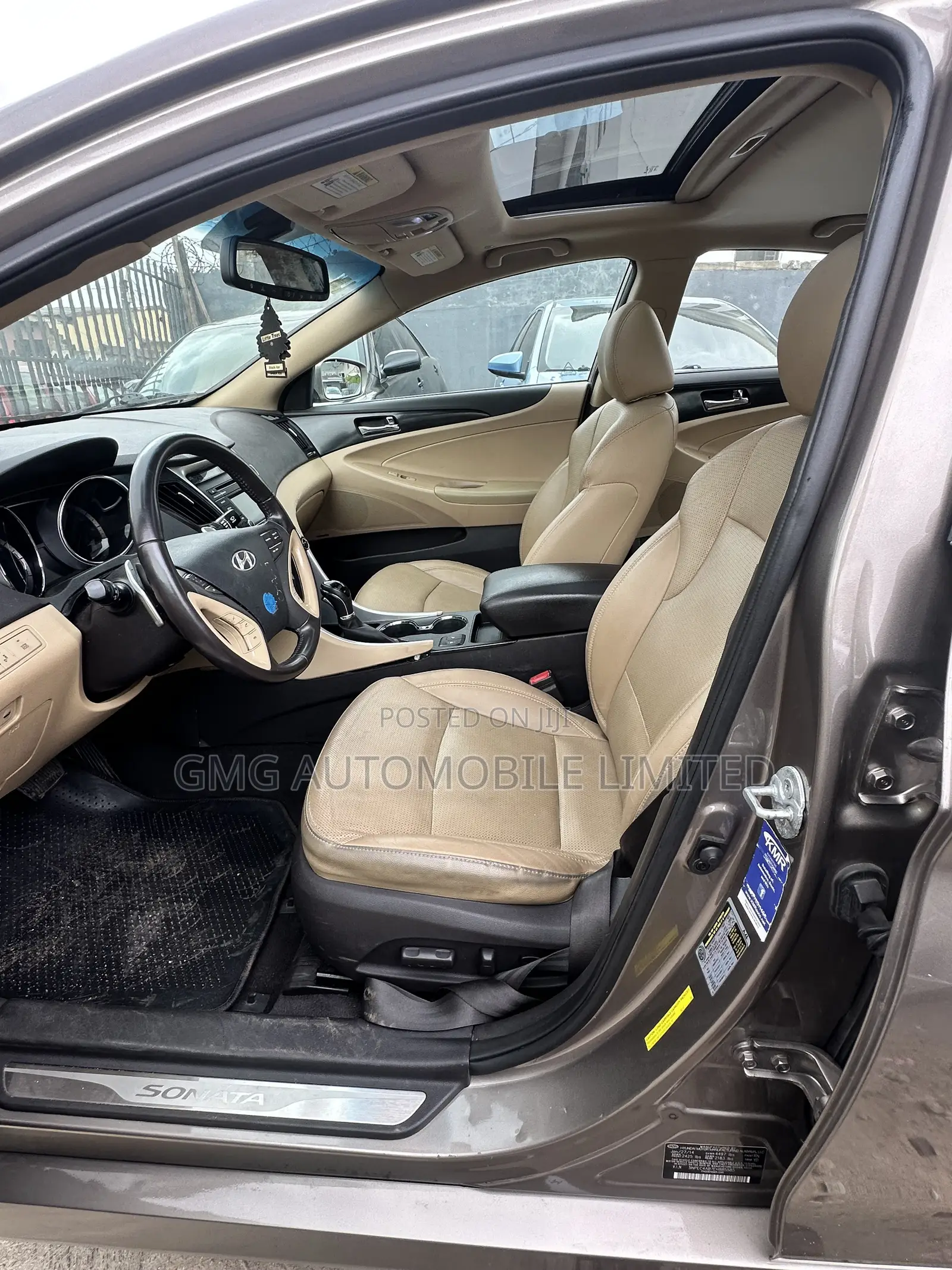 Hyundai Sonata Limited 4dr Sedan (2.0L 4cyl Turbo 6A) 2014 Gray