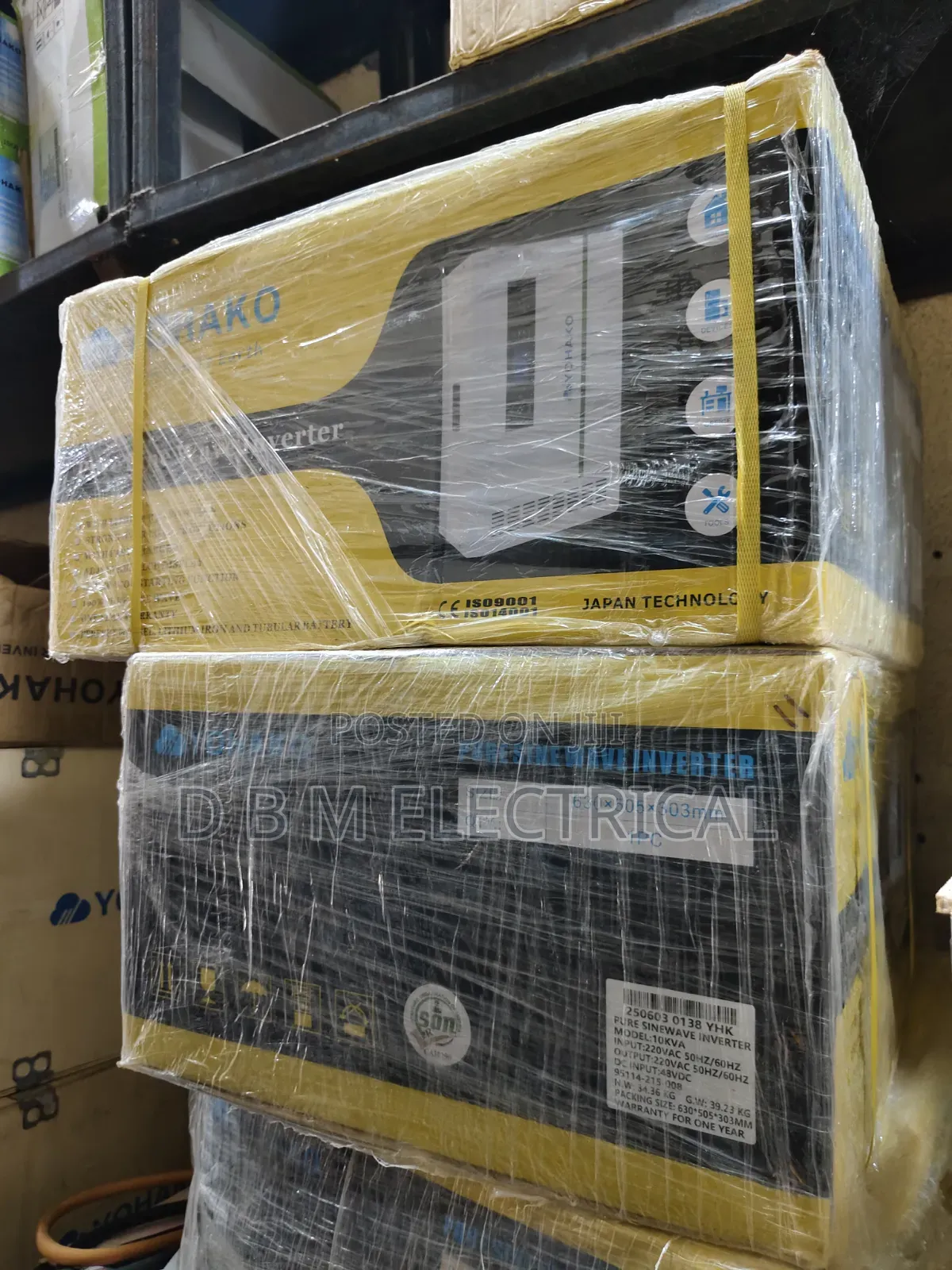 Yohako Solar Inverter Non Hybrid 10kva 48v