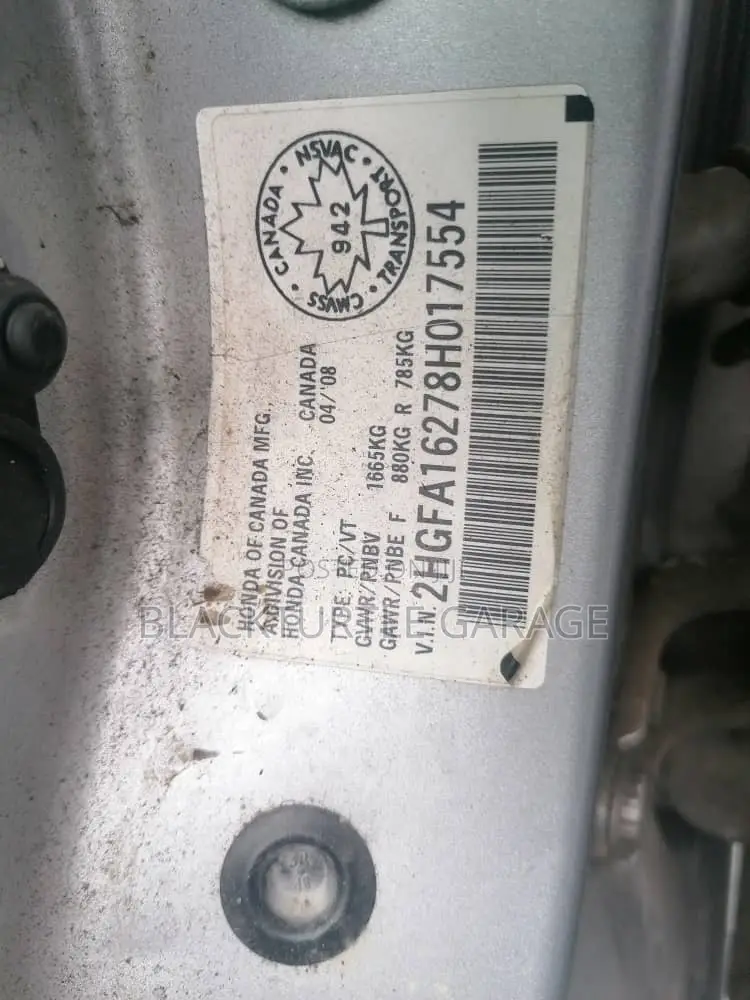 Honda Civic 2008 Silver