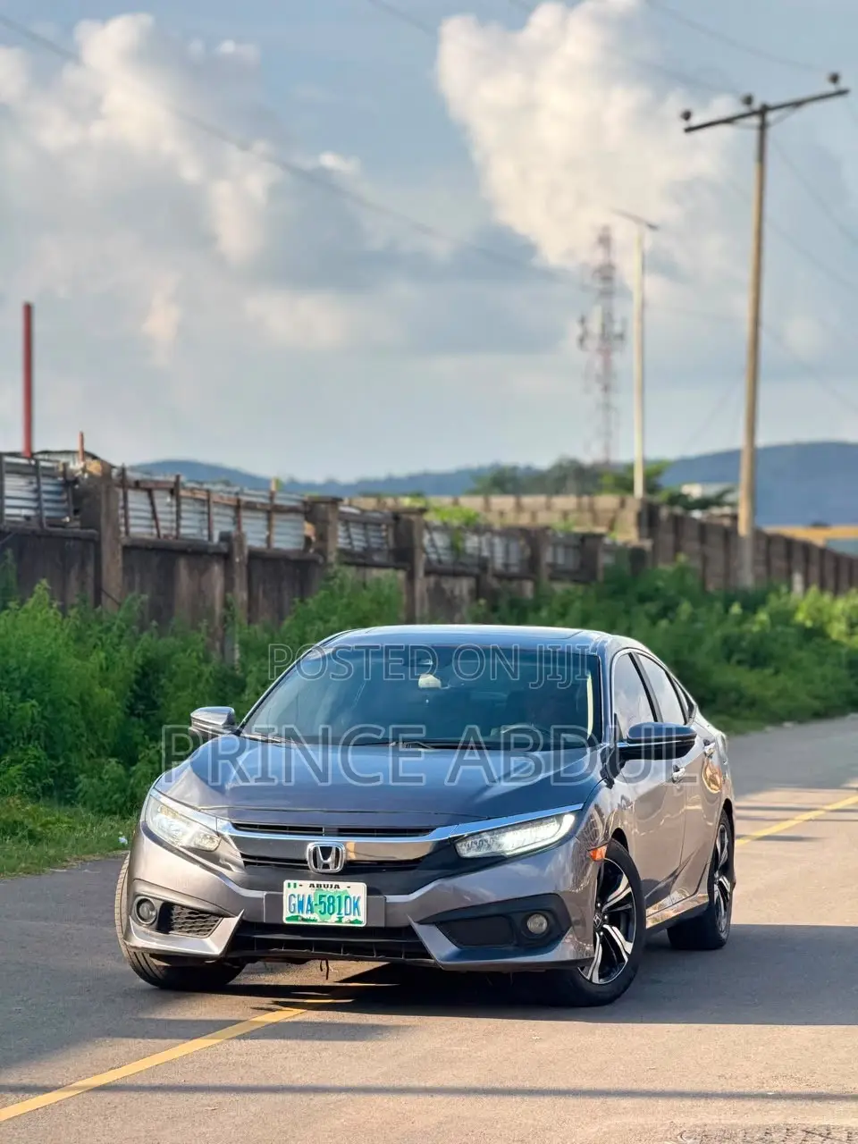Honda Civic 2016 Gray