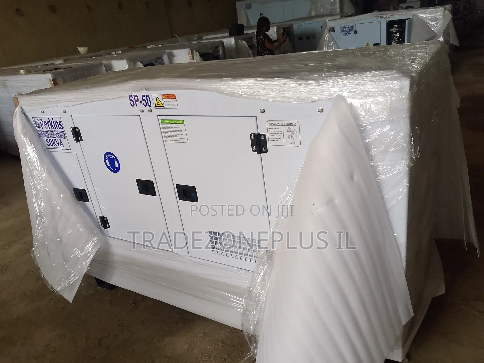 Perkins 50kVA Premium Diesel Generator Keep Your Work Going