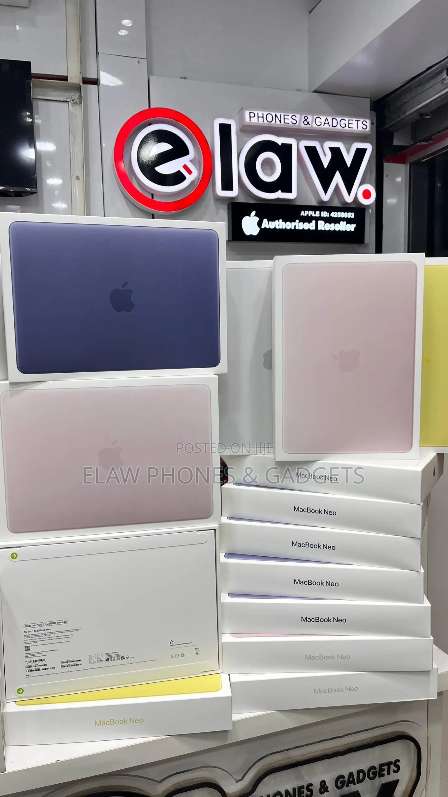 New Laptop Apple MacBook Neo 2026 8GB SSD 256GB