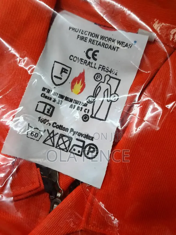 Fire Coverall Up and Down