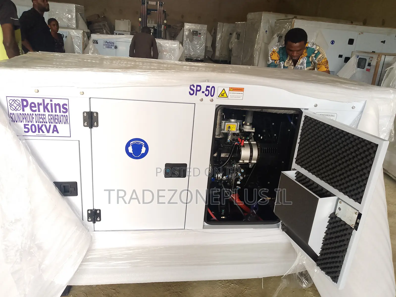 Quality Perkins 50kVA Generator Built to Deliver Power Supply