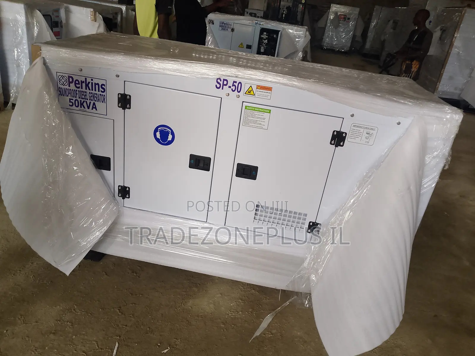 Quality Perkins 50kVA Generator Built to Deliver Power Supply
