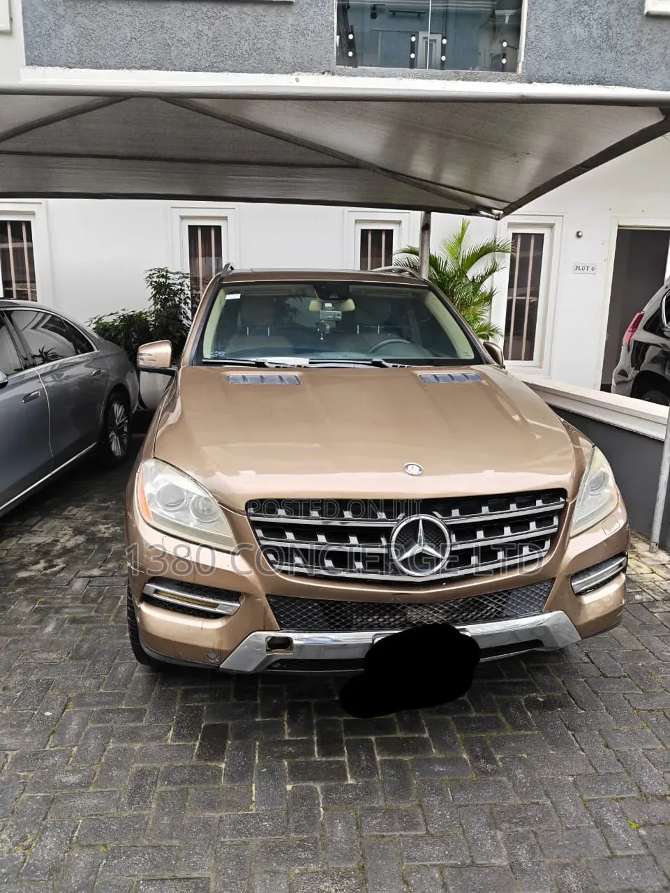 Mercedes-Benz M Class 2013 Brown
