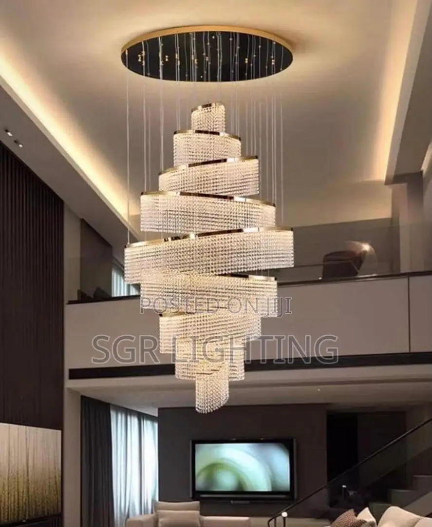 Home decorationPendant Lights, Luxury Crystal Living Room Chandelier