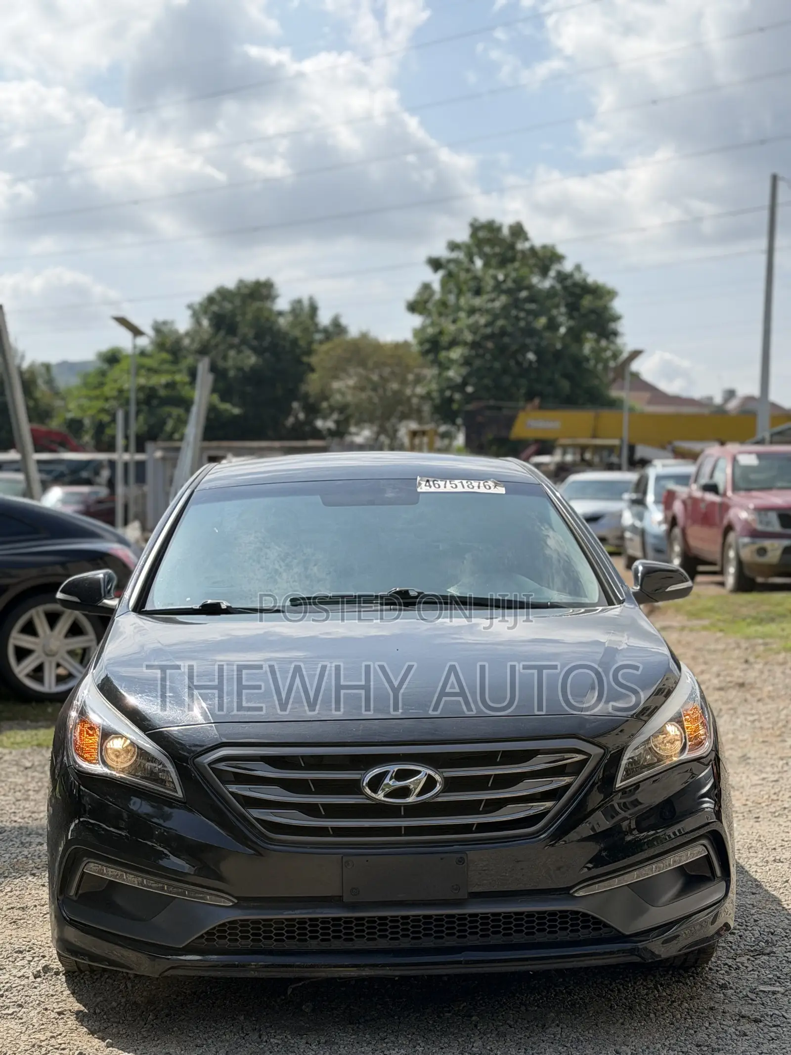Hyundai Sonata Sport 4dr Sedan (2.4L 4cyl 6A) 2015 Black