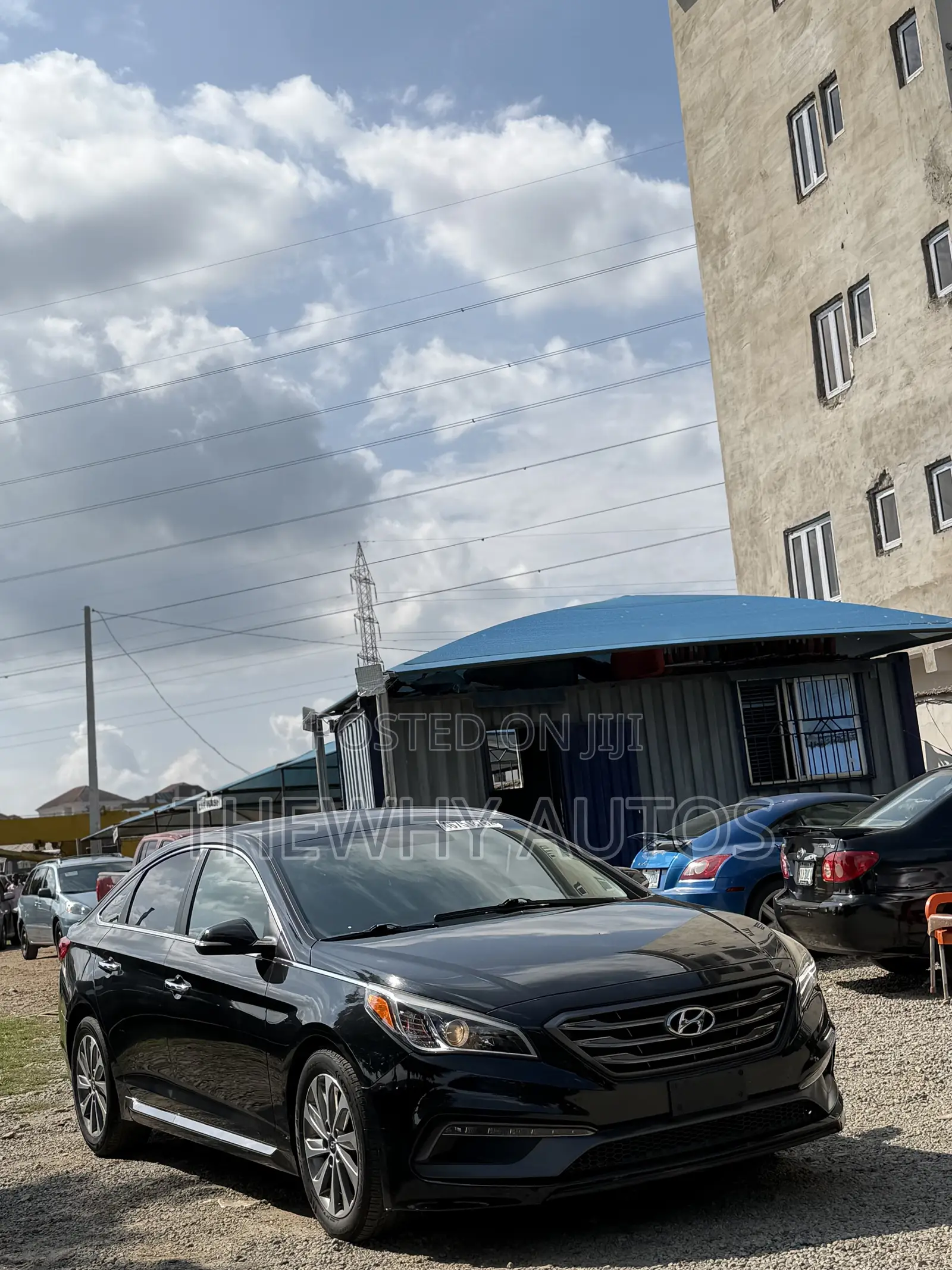 Hyundai Sonata Sport 4dr Sedan (2.4L 4cyl 6A) 2015 Black