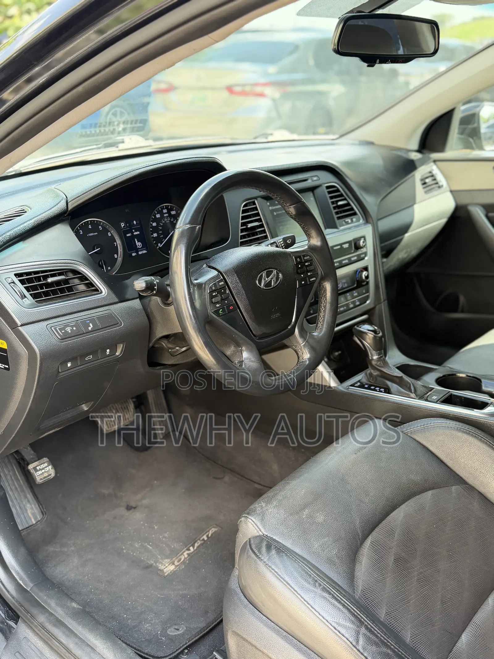 Hyundai Sonata Sport 4dr Sedan (2.4L 4cyl 6A) 2015 Black