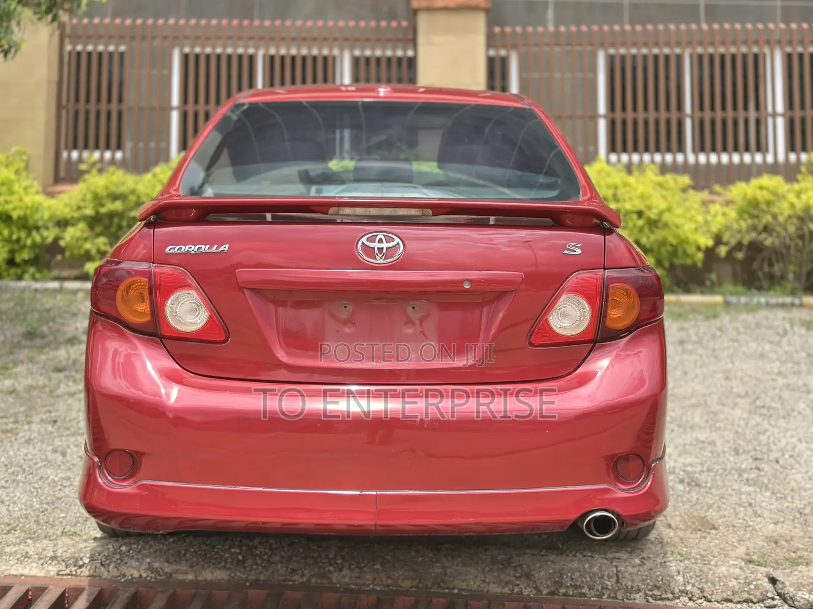 Toyota Corolla 2009 Red