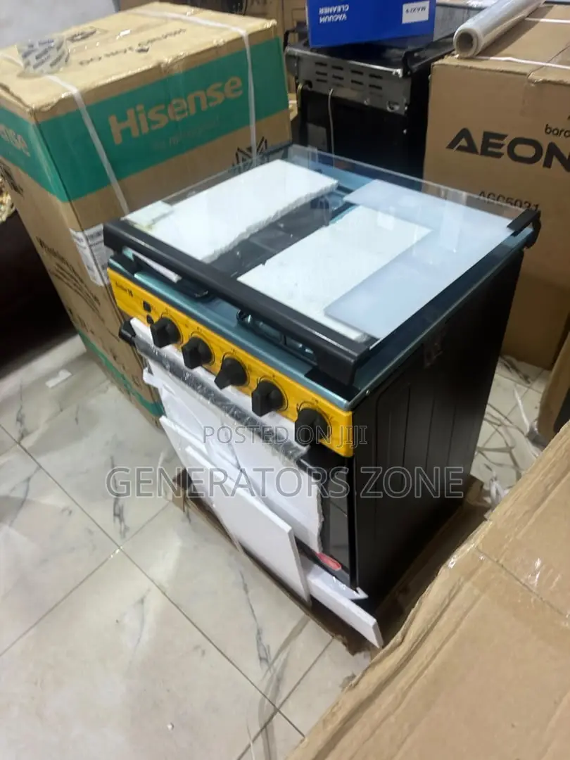 Scanfrost 60x60 4 Burner Gas Cooker With Baking Oven