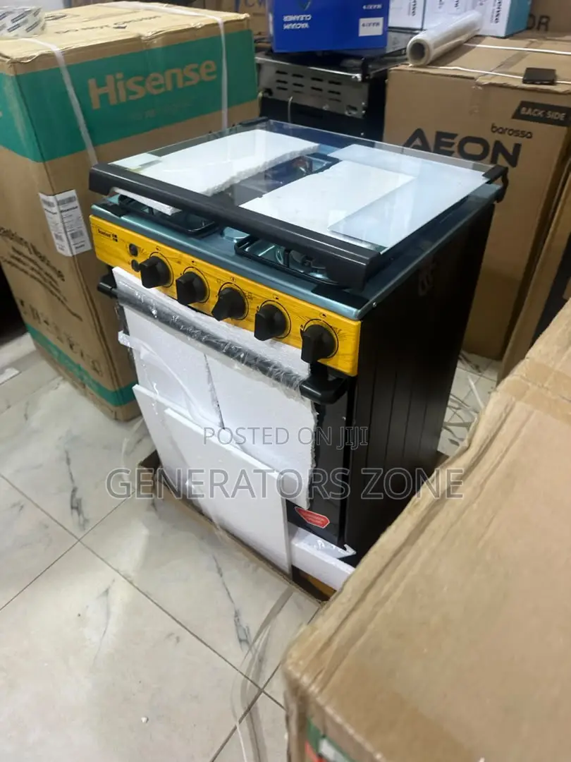 Scanfrost 60x60 4 Burner Gas Cooker With Baking Oven