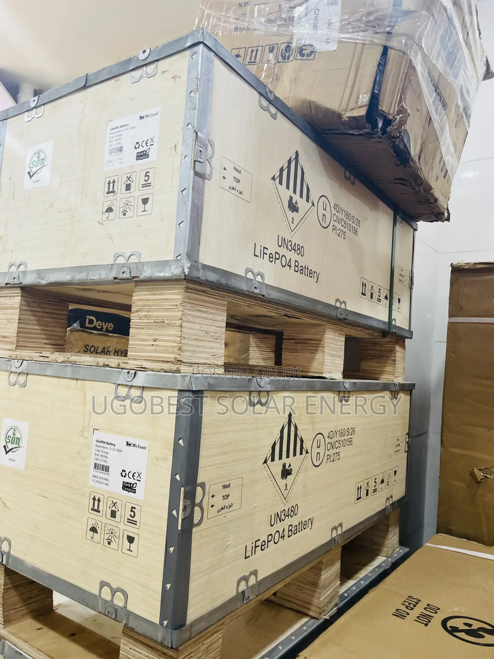 15kwh 51.2v Welion Lithium Ion Battery