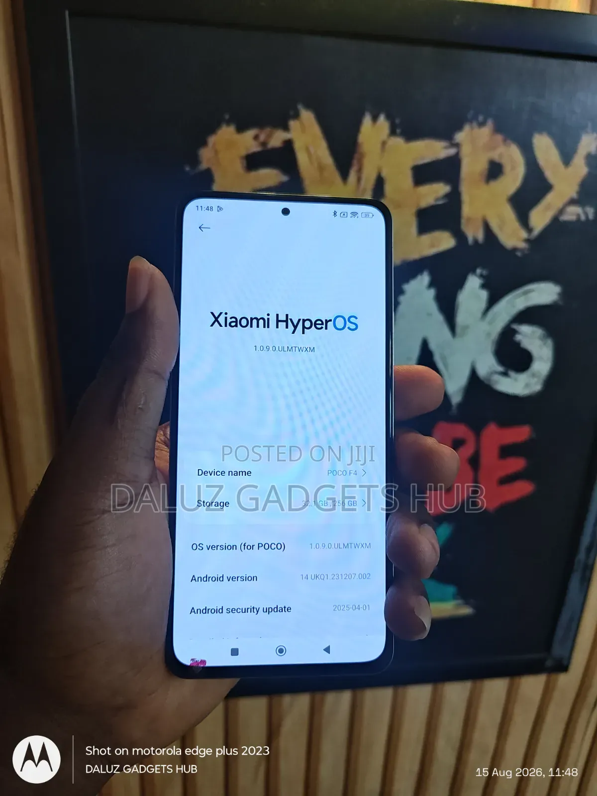 Xiaomi Poco F4 256 GB Gray