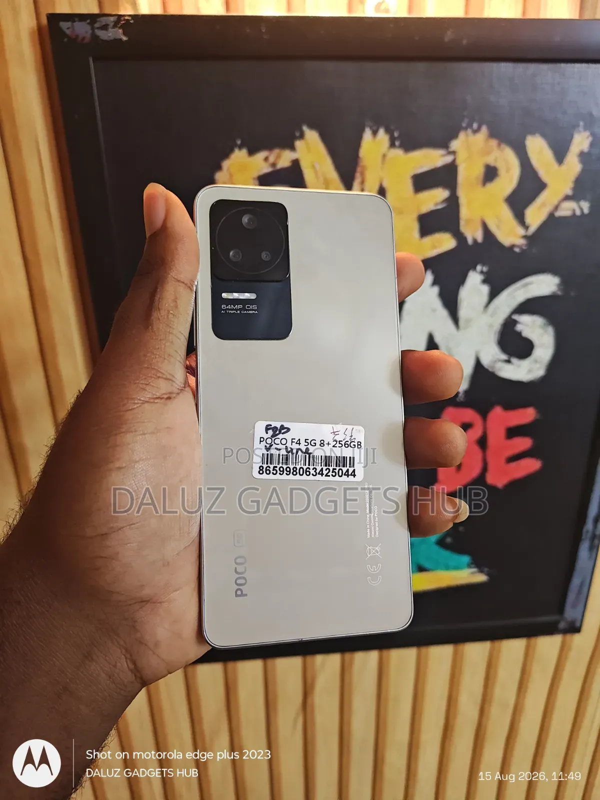 Xiaomi Poco F4 256 GB Gray