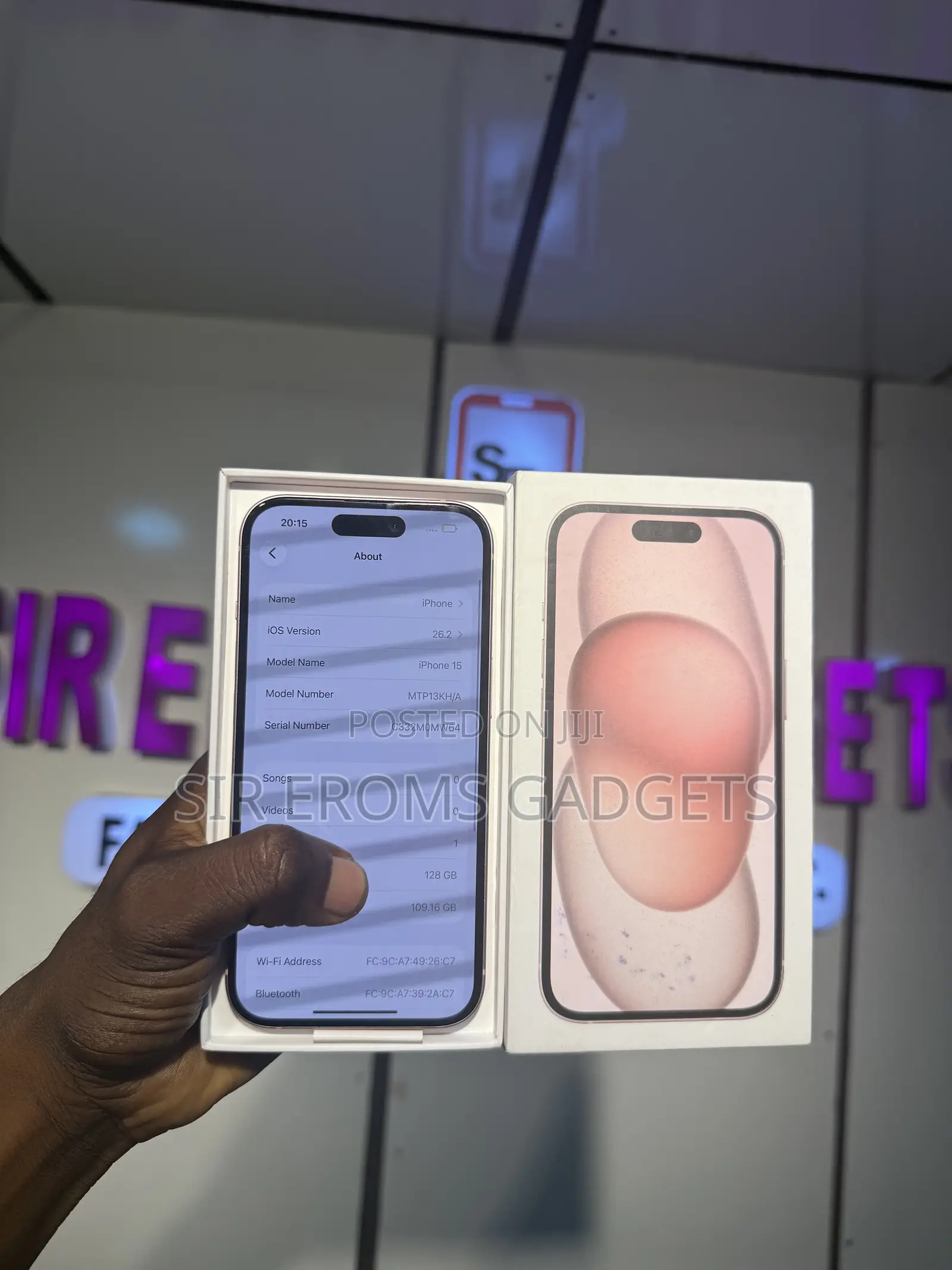 Apple iPhone 15 128 GB Pink