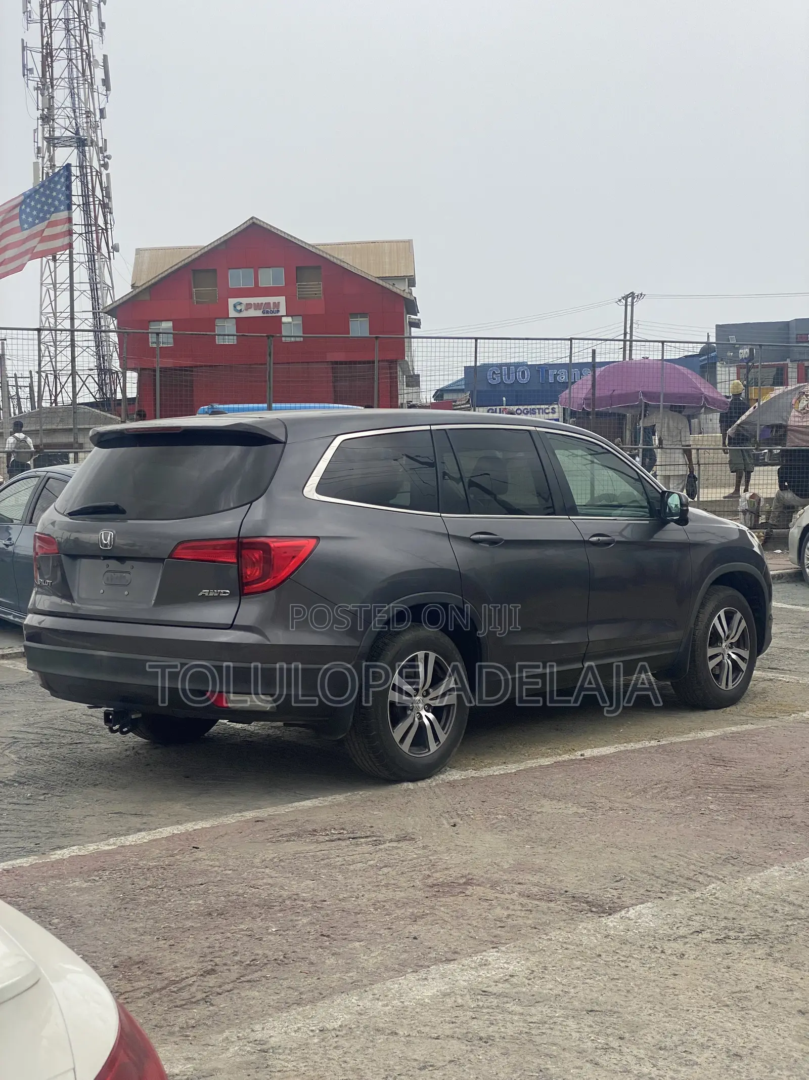 Honda Pilot EX 4dr SUV 4WD (3.5L 6cyl 5A) 2016 Black