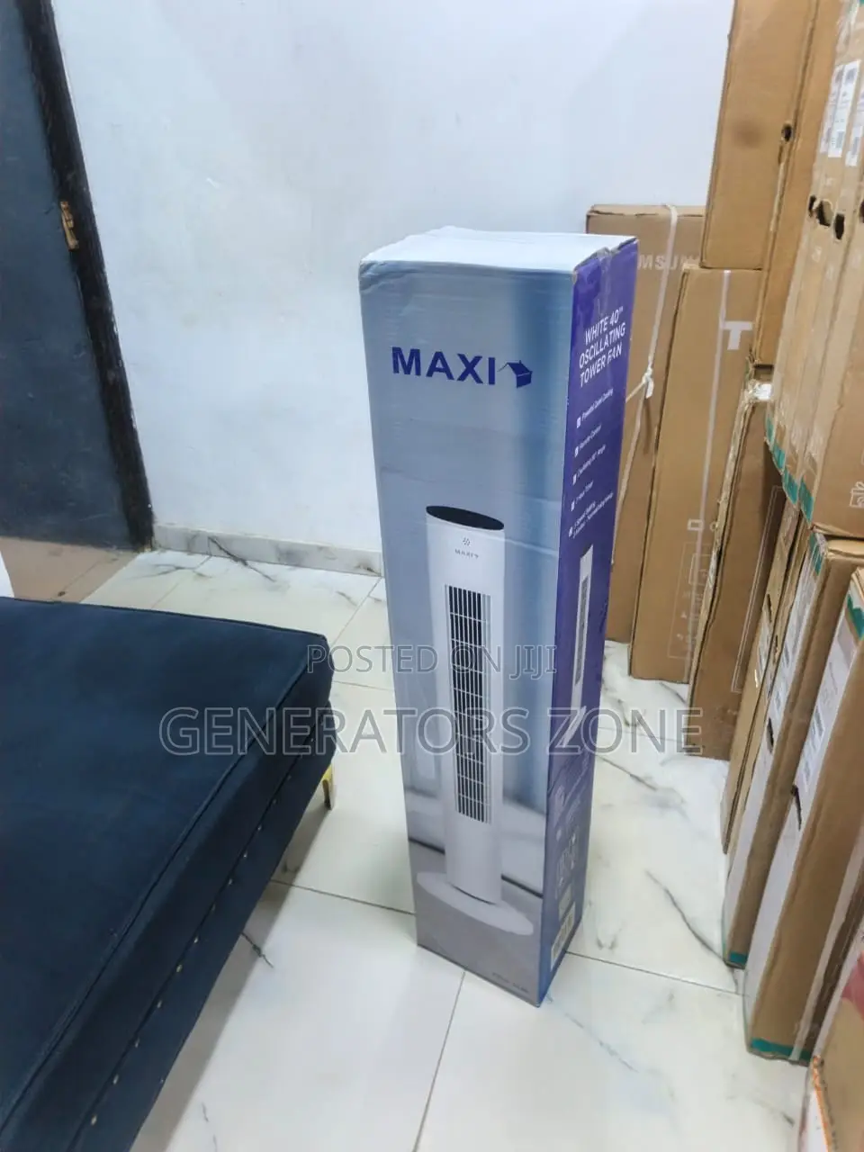 MAXI Tall Tower Fan – 40 Inch Cooling Fan