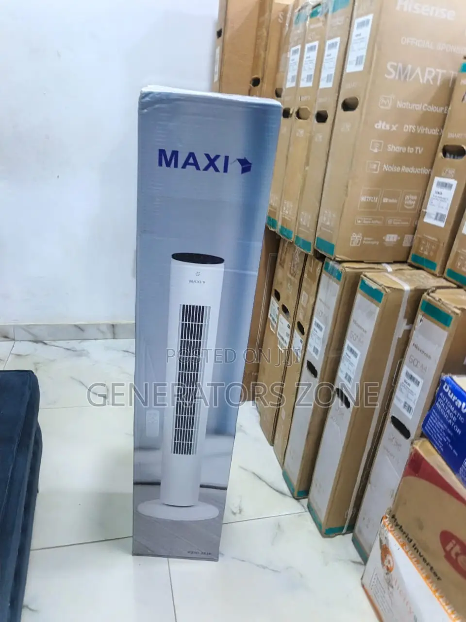 MAXI 40 Inch Tower Fan – Space Saving Design
