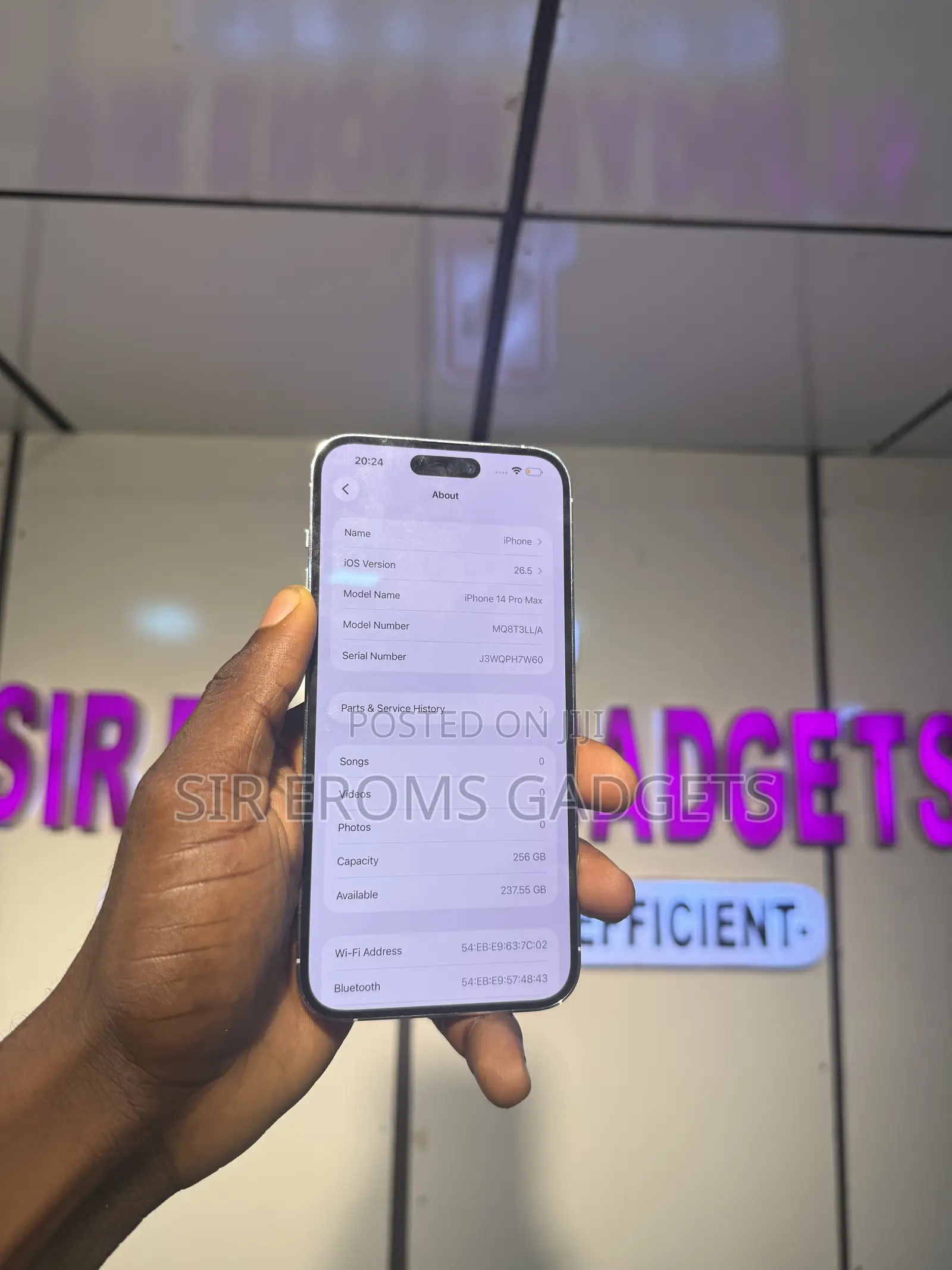 Apple iPhone 14 Pro Max 256 GB Silver