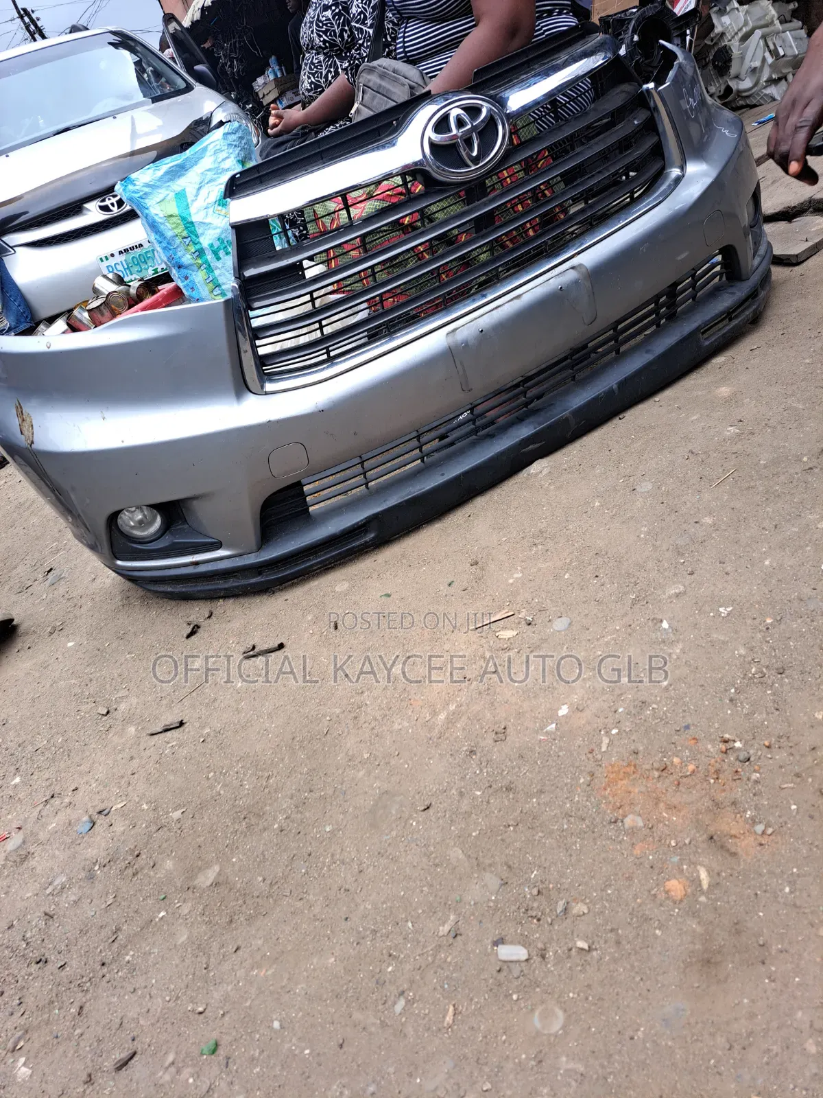 Front Bumper Highlander 2015