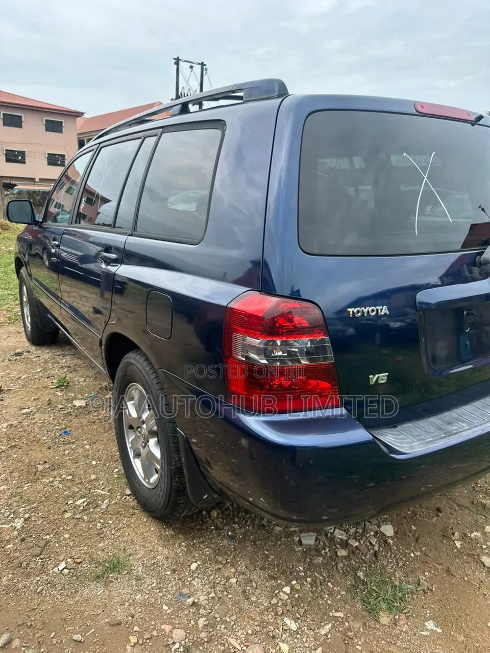 Toyota Highlander V6 2006 Blue