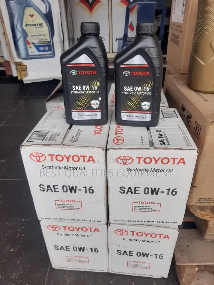 Original Toyota Sae 0w-16 Synthetic Motor Oil