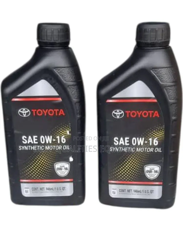 Original Toyota Sae 0w-16 Synthetic Motor Oil