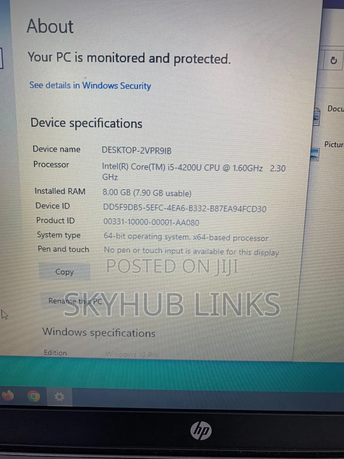 Laptop HP EliteBook 850 G1 8GB Intel Core i5 SSD 500GB