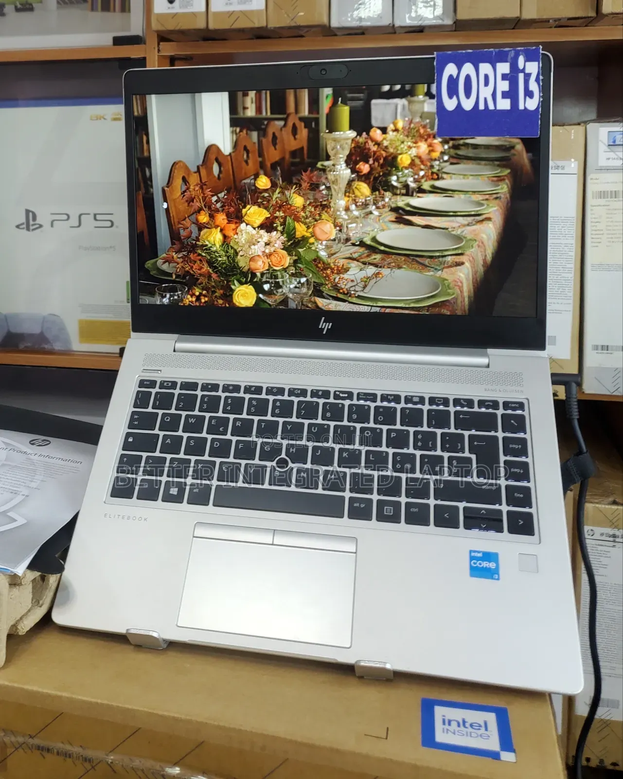 New Laptop HP EliteBook 8470P 4GB Intel Core i3 SSD 256GB