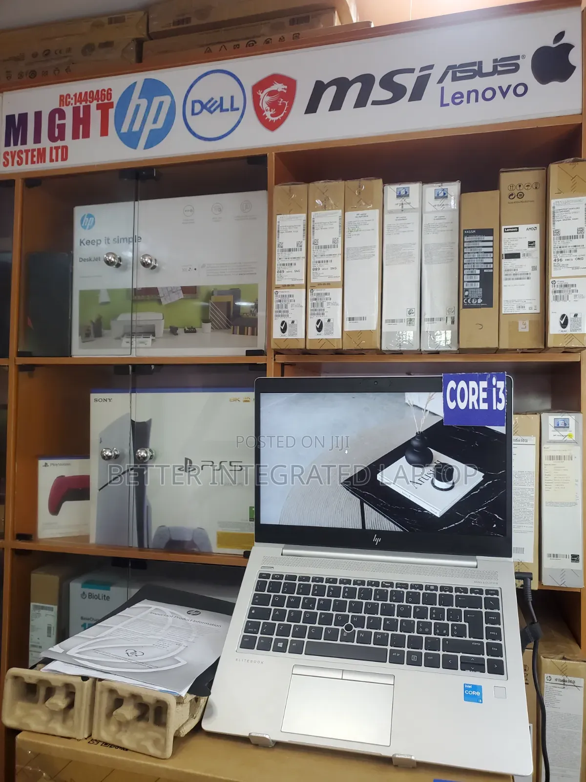 New Laptop HP EliteBook 8470P 8GB Intel Core i3 SSD 256GB