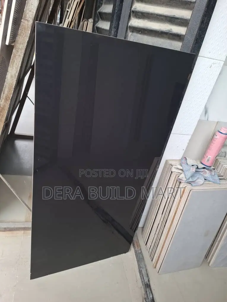 Super Polish 30x90 Black Wall Tiles