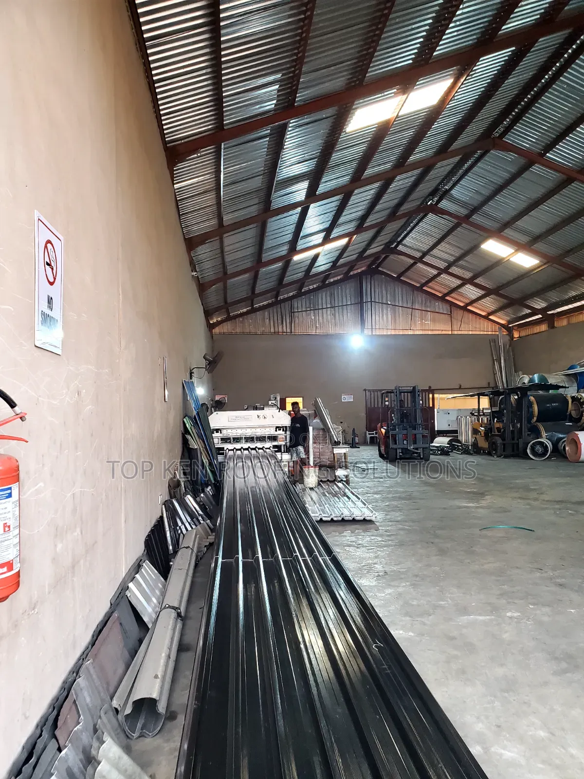 T Black Oven Baked Longspan 0.58mm