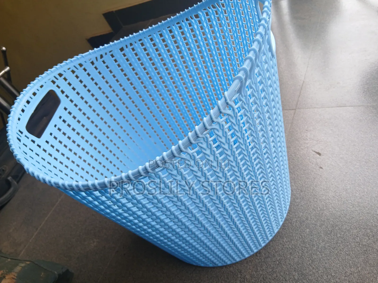 Plastic Rattan Like Storage Basket