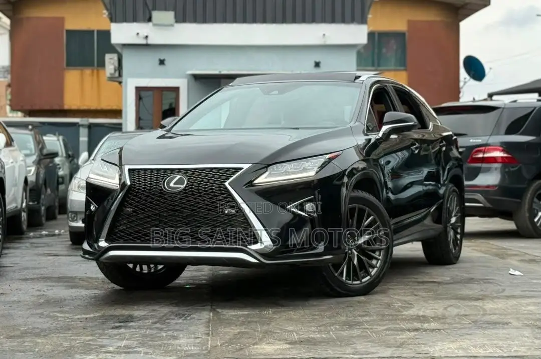 Lexus RX 350 F Sport AWD 2017 Black