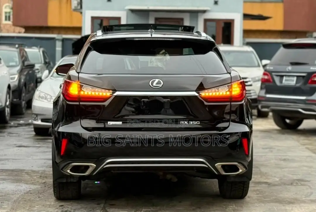 Lexus RX 350 F Sport AWD 2017 Black