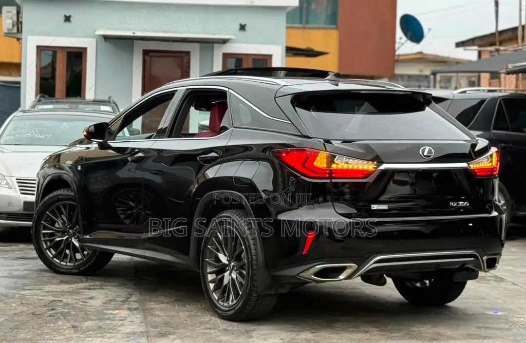 Lexus RX 350 F Sport AWD 2017 Black