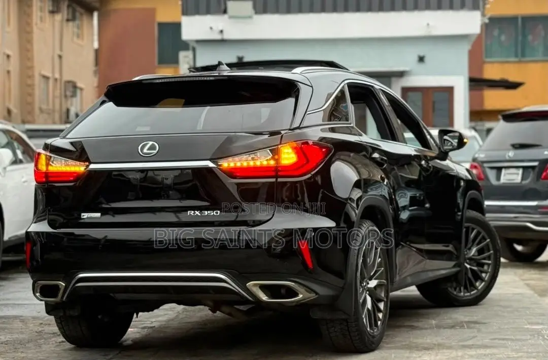 Lexus RX 350 F Sport AWD 2017 Black