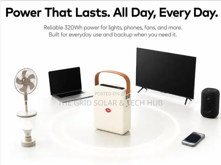 Brand New Itel PowerGo Pro 320Wh Power Station (100,000mAh)