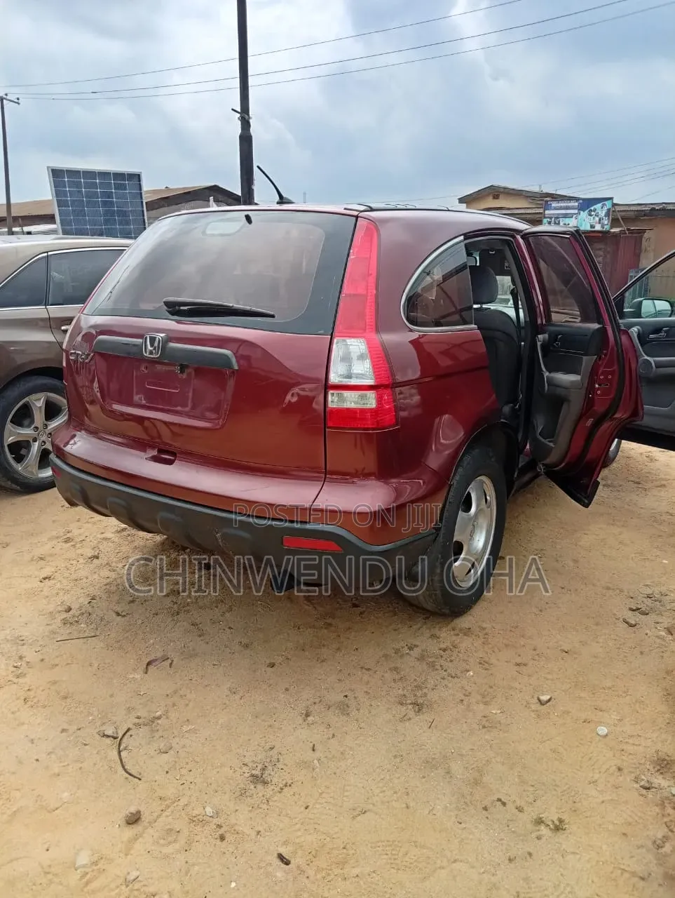 Honda CR-V 2008 Red